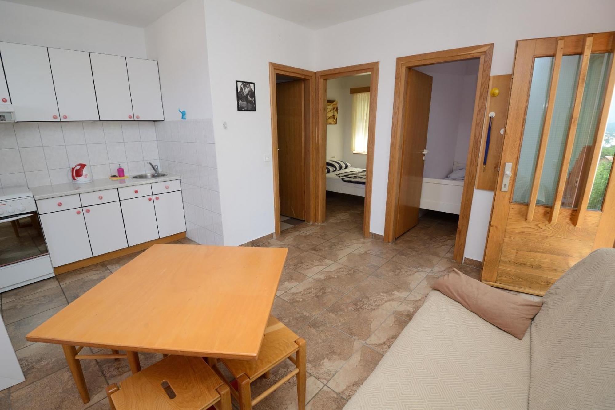 Hrusta Apartment Malinska Bagian luar foto